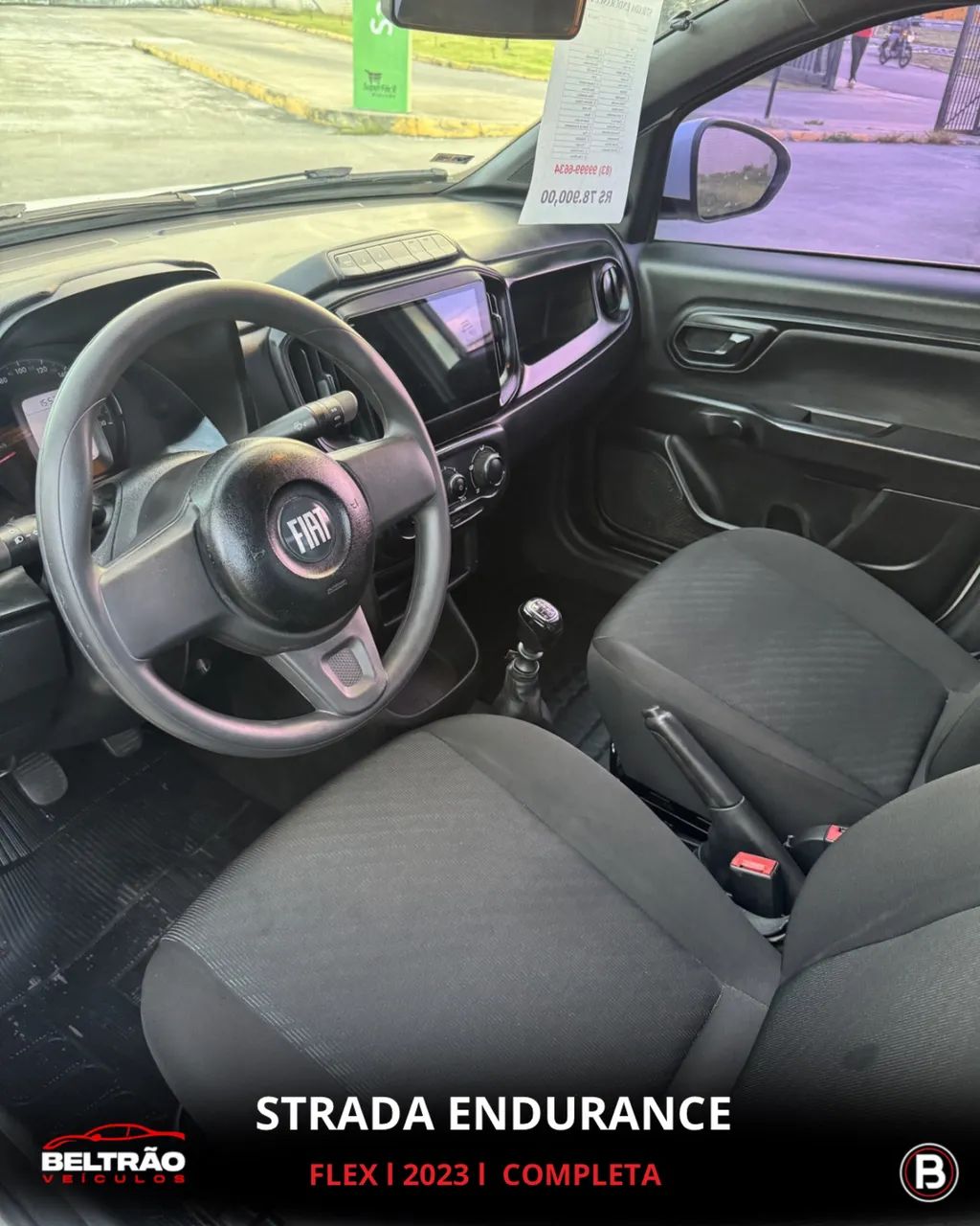 Fiat Strada Endurance 1.4 Flex 8V CS Plus 2023 - Foto 4