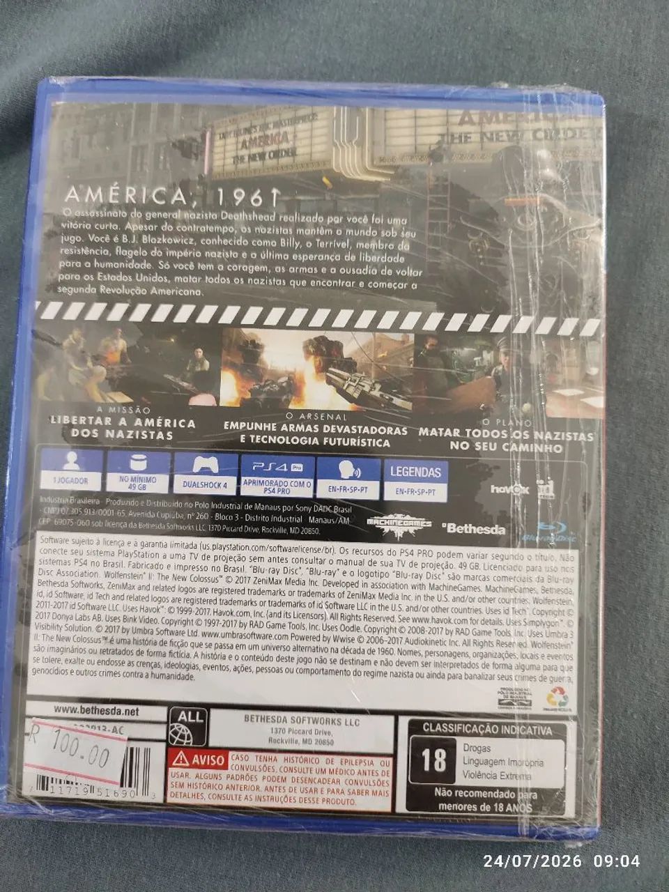 Wolfenstein 2 ps4 - Foto 2