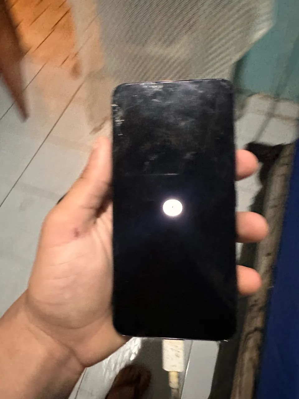 S22 normal, com a tela quebrada - Foto 3