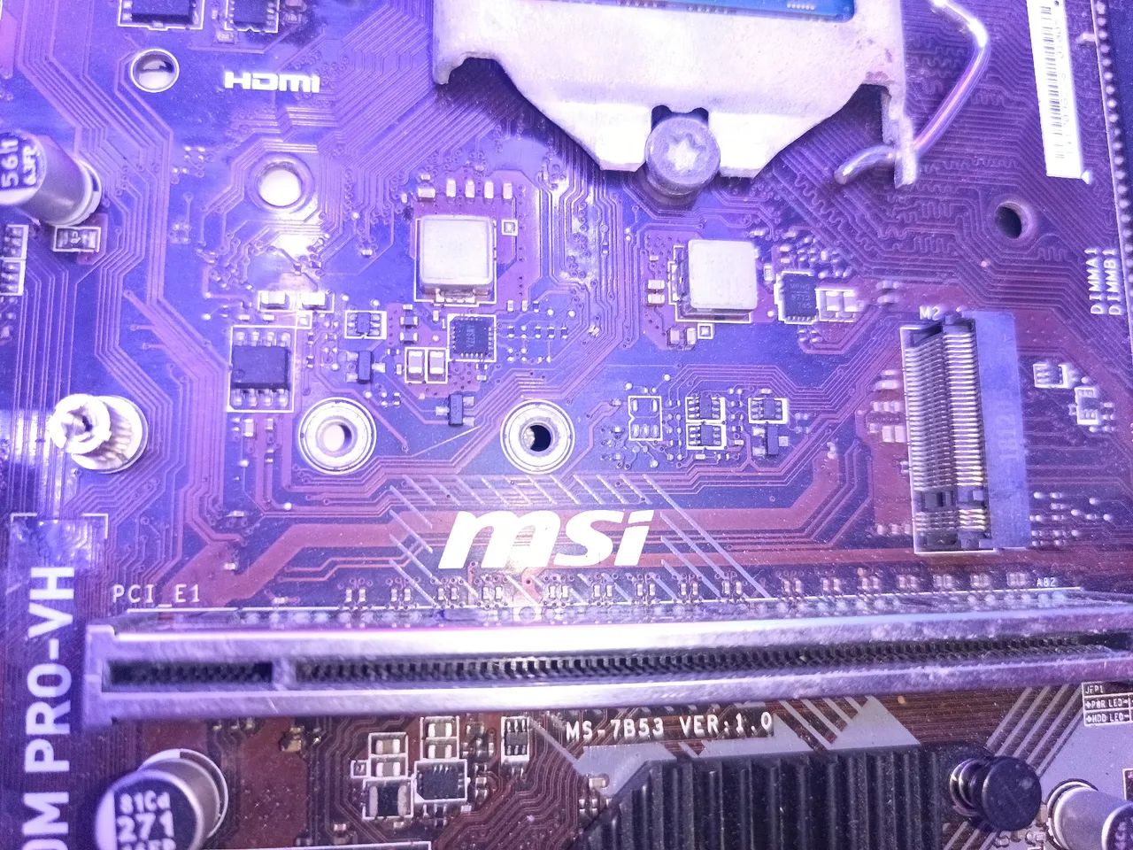Placa mãe Core i5 geração 9 MSI co slote para SSD M2 nvme DDR 4  - Foto 3