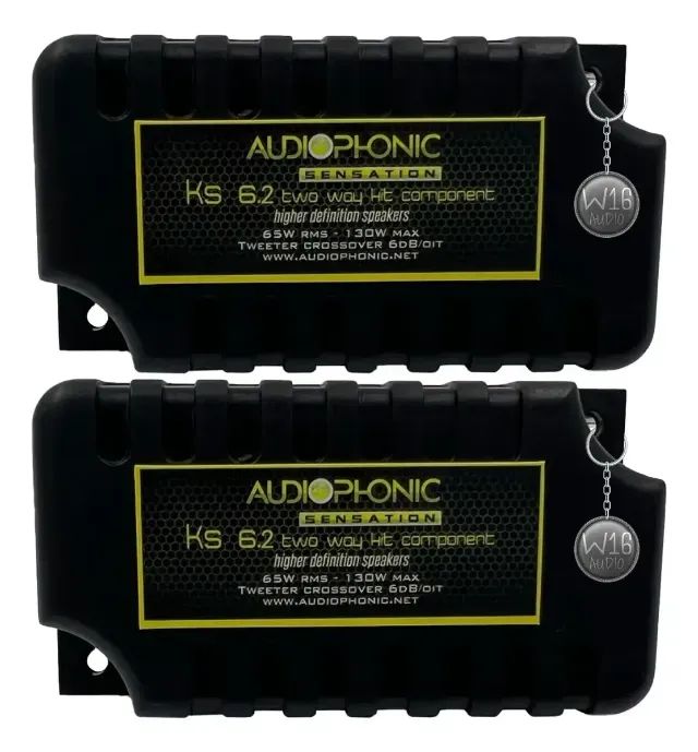 Kit 2 Vias Audiophonic Sensation Ks 6.2 6 Polegadas 130w Rms funcionando perfeitamente - Foto 3