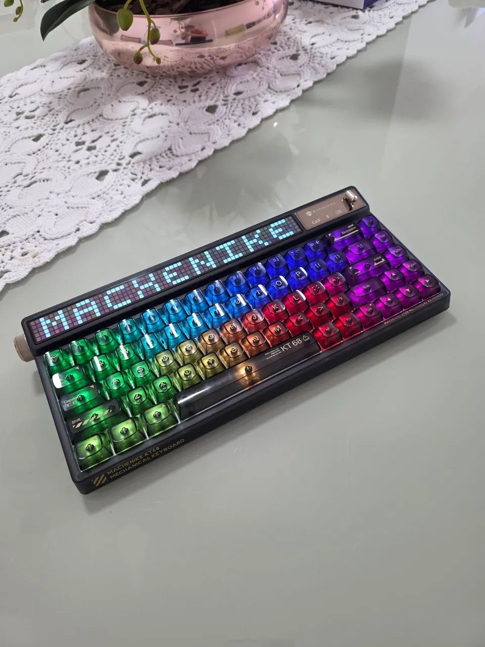 Teclado Mecânico KT68 Machenike
