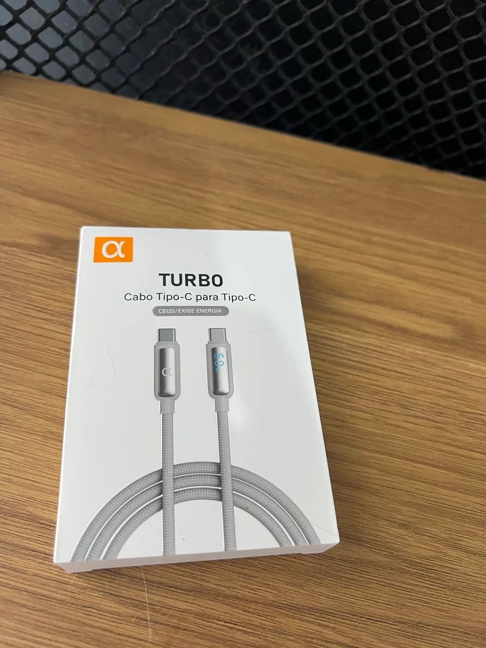 Cabo USB-C Tipo C 60W Trançado 1M Premium De Nylon Compatível com iPhone  - Foto 2