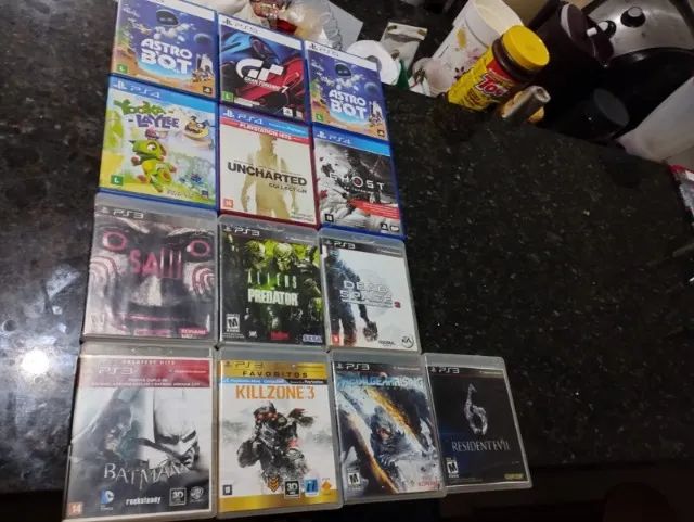 JOGOS PS3/PS4/PS5