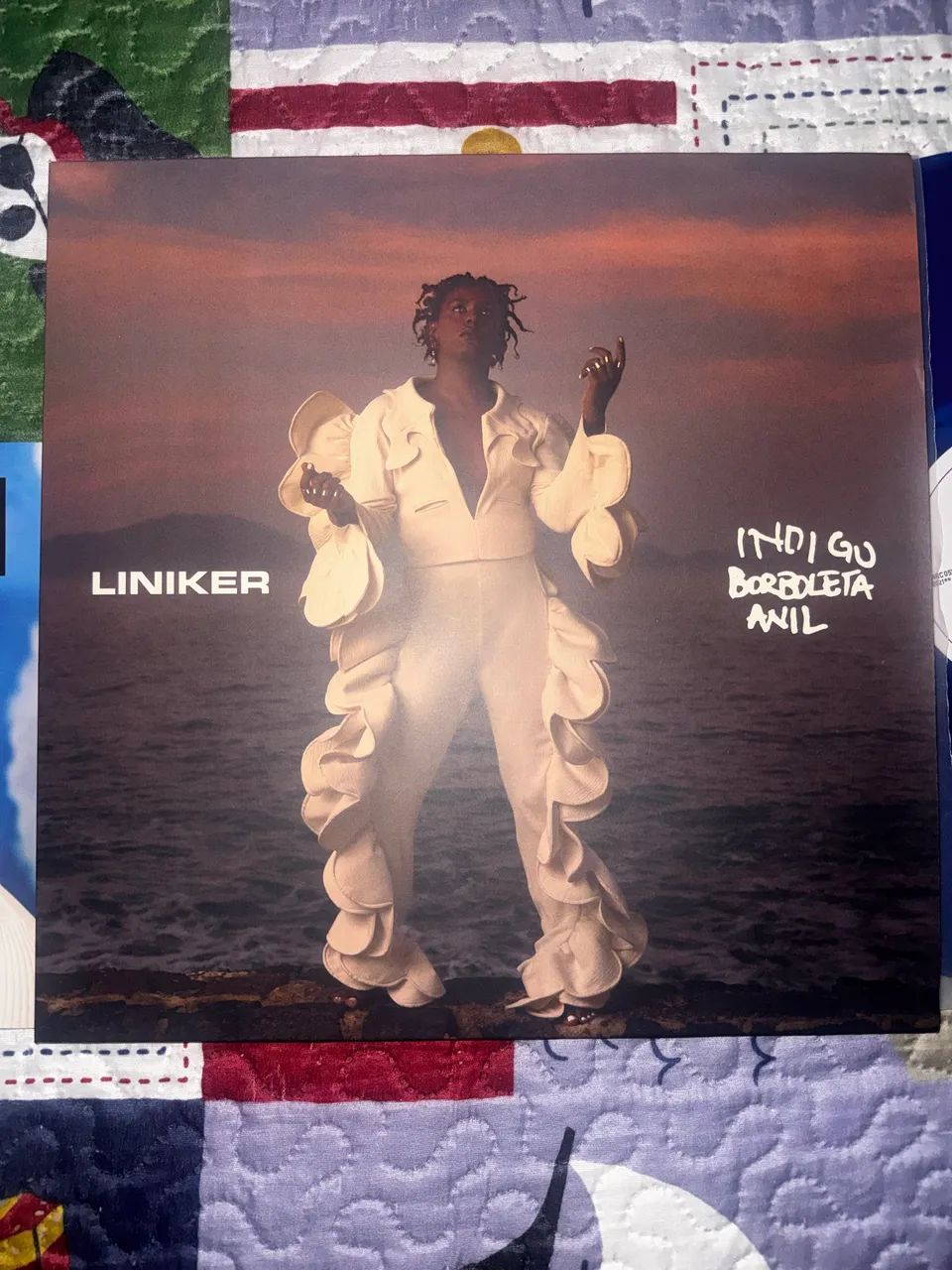 Liniker Índigo Borboleta Anil LP disco de Vinil Noize Records - Foto 2