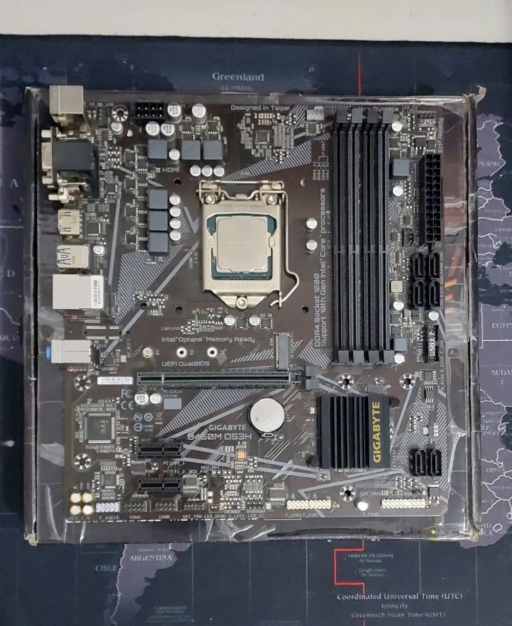 Kit Intel Core i5 10400f + Gigabyte B460m ds3h