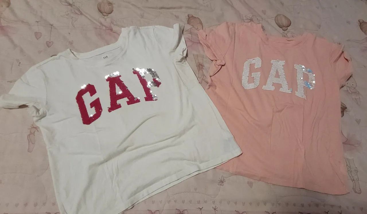 Lote blusas Gap infantil - Foto 2