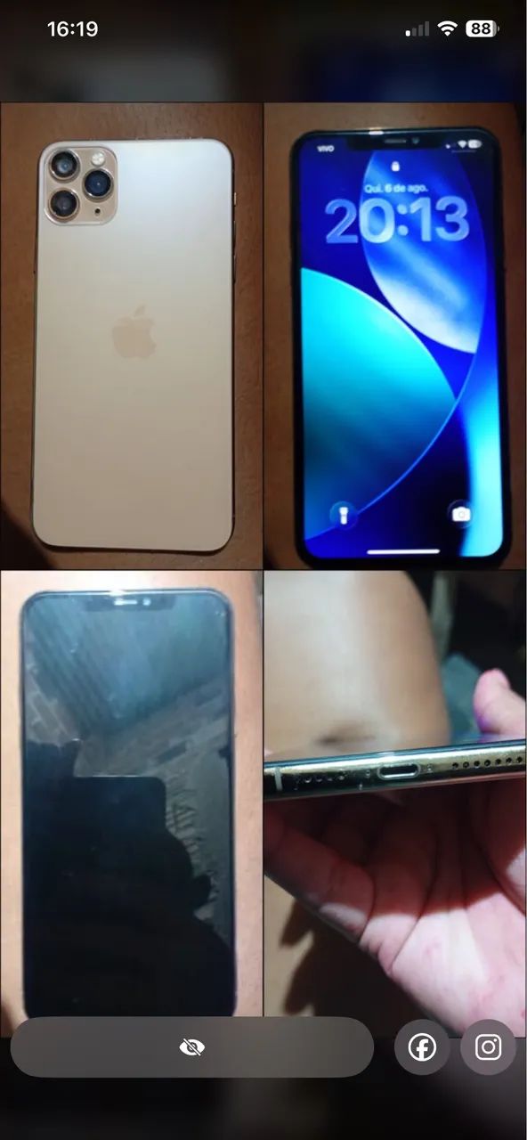 Vende-se ou troco em tablet iPhone 11 Pro Max - Foto 5