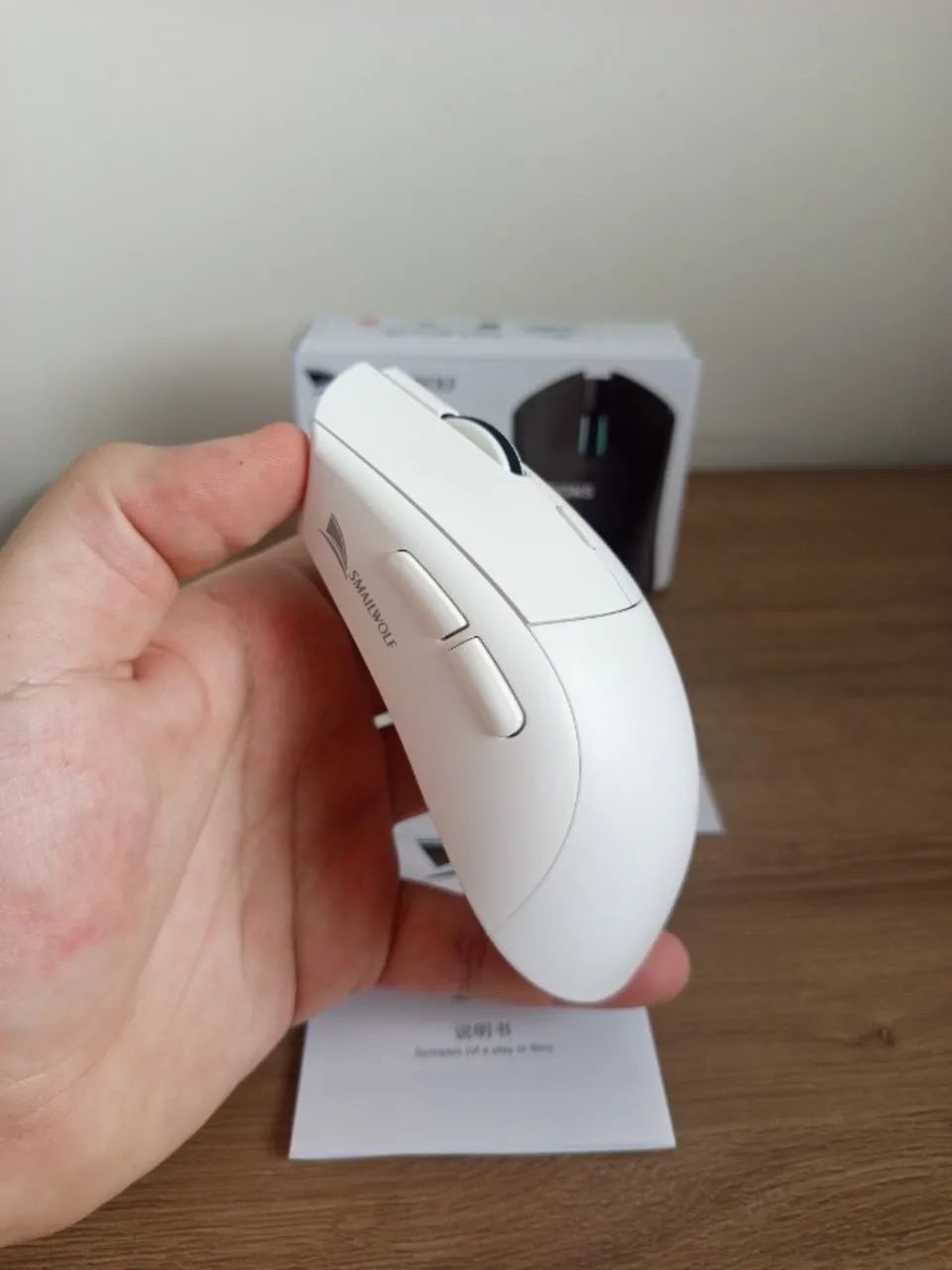 Mouse Gamer Smailwolf RS7 Branco ( Lacrado ) - Foto 5
