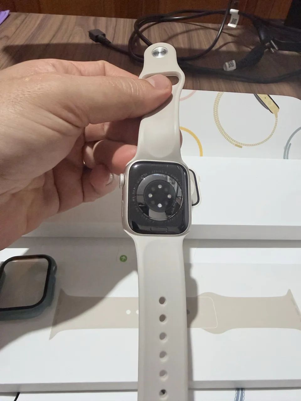 Apple Watch Séries 8 41mm Estelar GPS - Foto 5