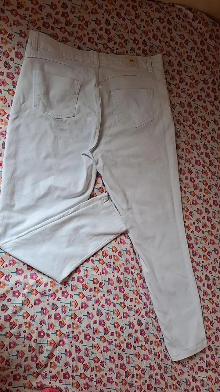 CALÇA branca jeans  - Foto 3