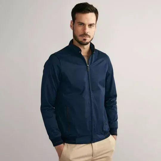 Jaqueta Sarja  Azul Highstil