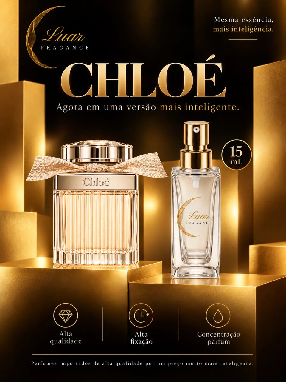 Kit 2 perfumes femininos Alta Qualidade | 15mL - Foto 5