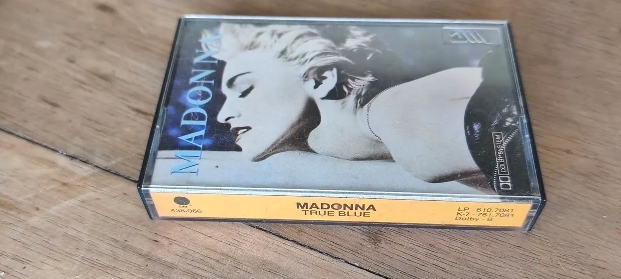 Fita k7 Madonna true blue Original  - Foto 2