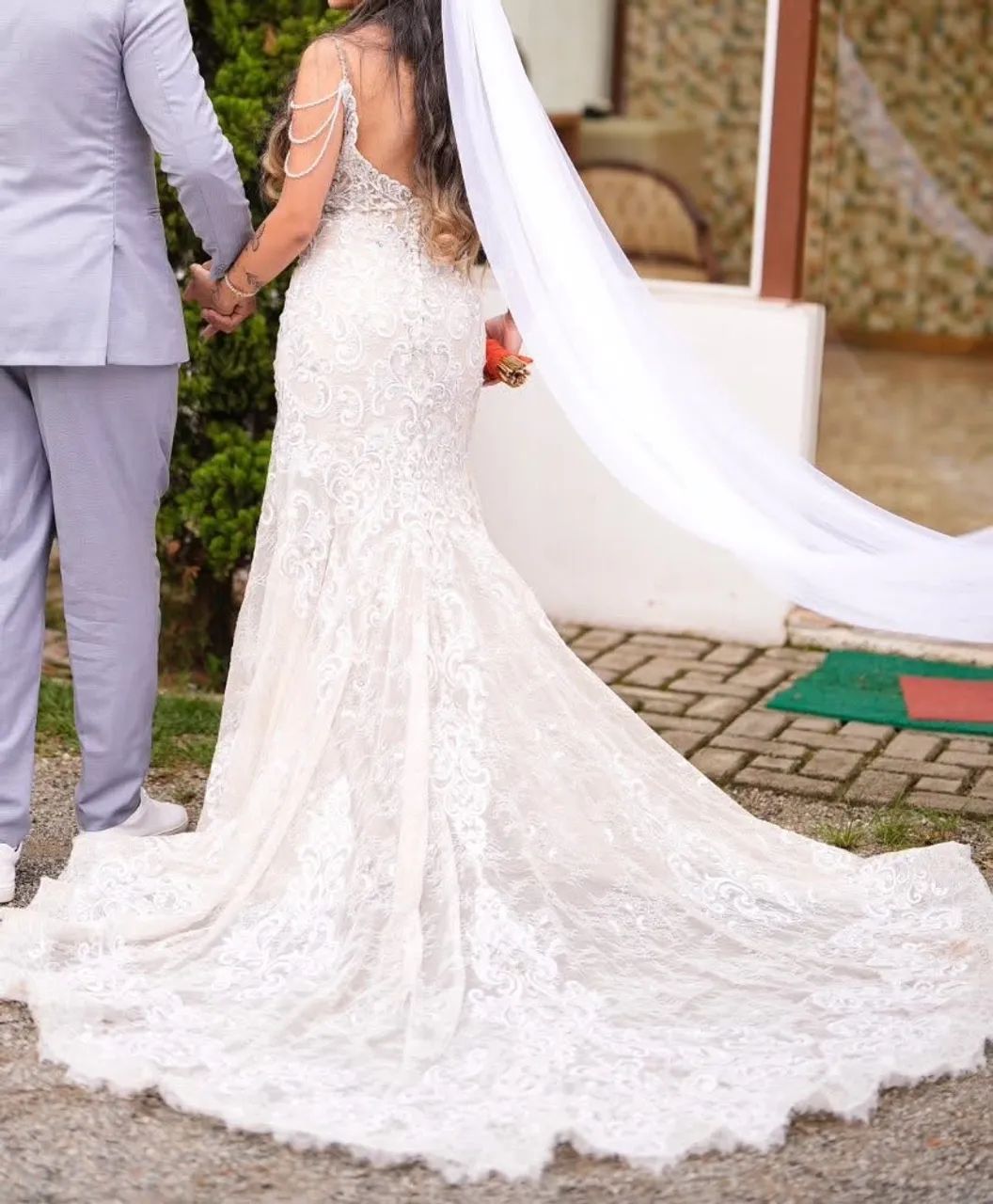 Vestido de Noiva Sereia - Foto 2