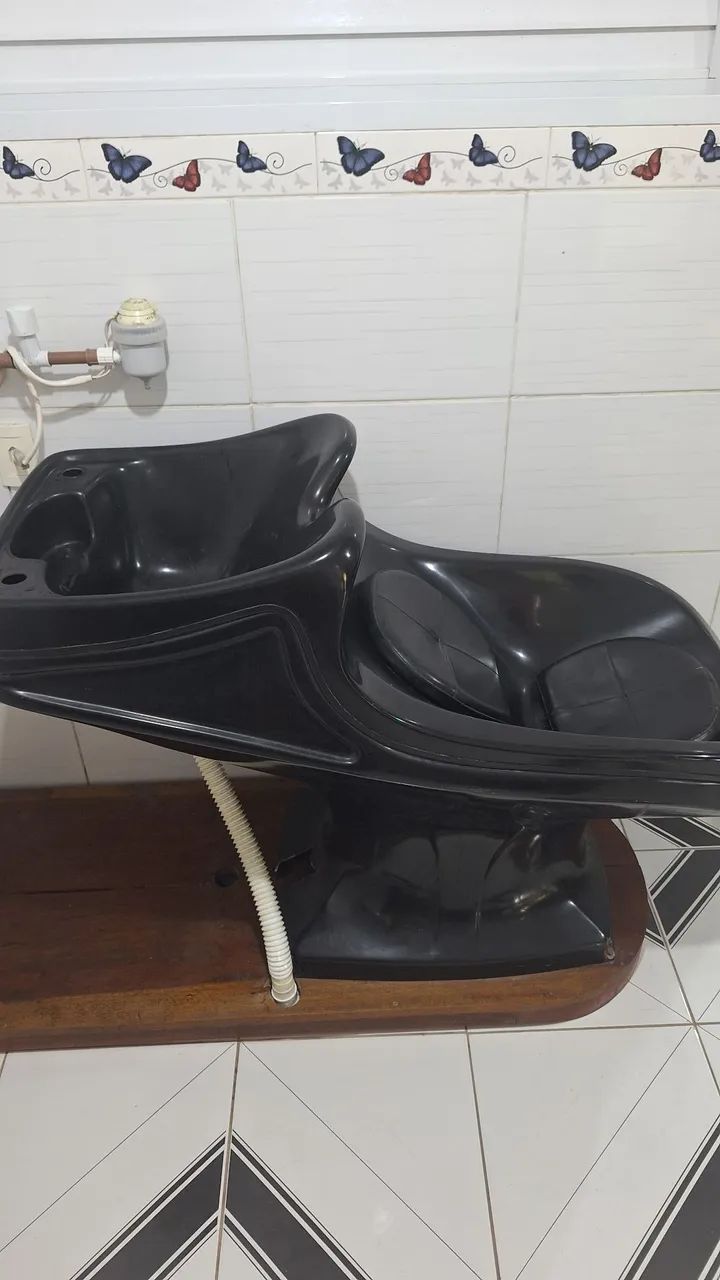 Lavatório cabelereiro com aquecedor