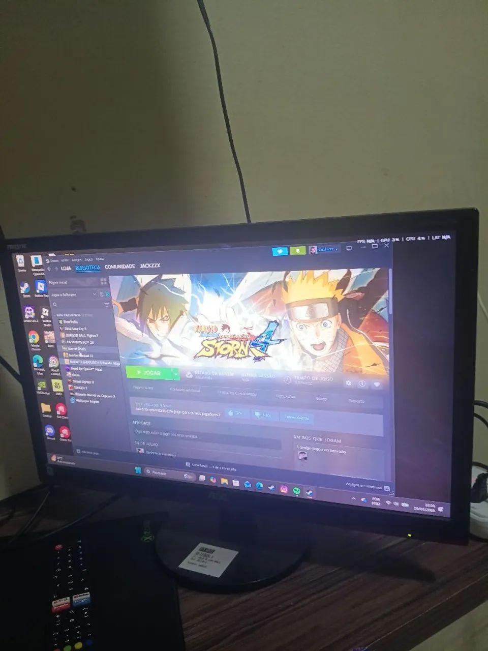 Monitor gamer AOC 75hz - Foto 3