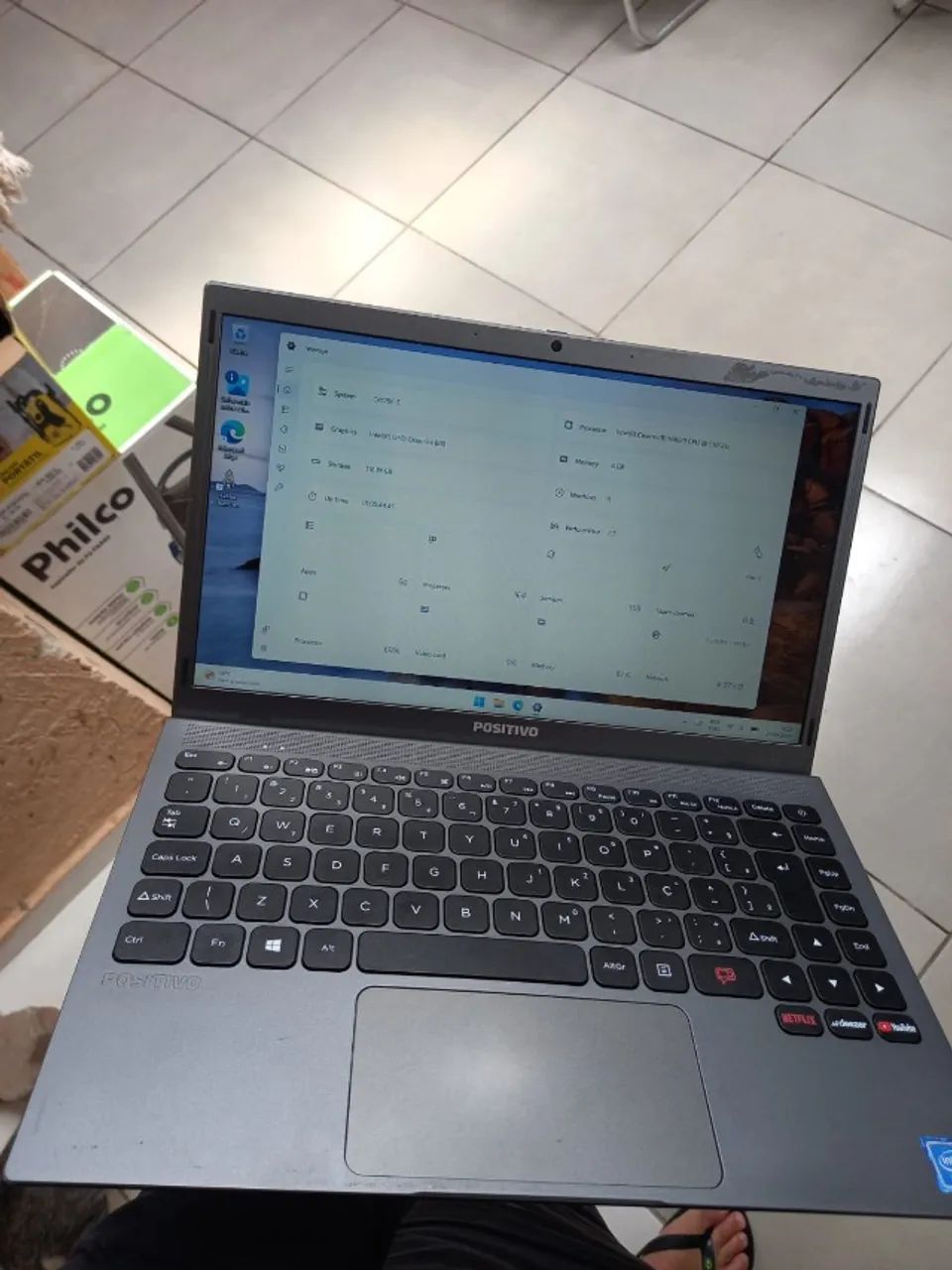 Notebook Positivo