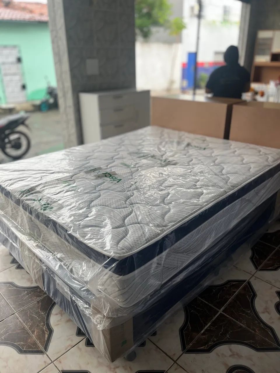 Cama Box Casal Queen