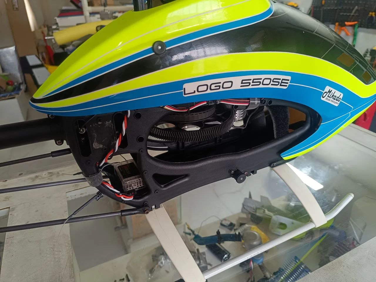 Helicóptero Logo 550SE V2 Super Combo  - Foto 4