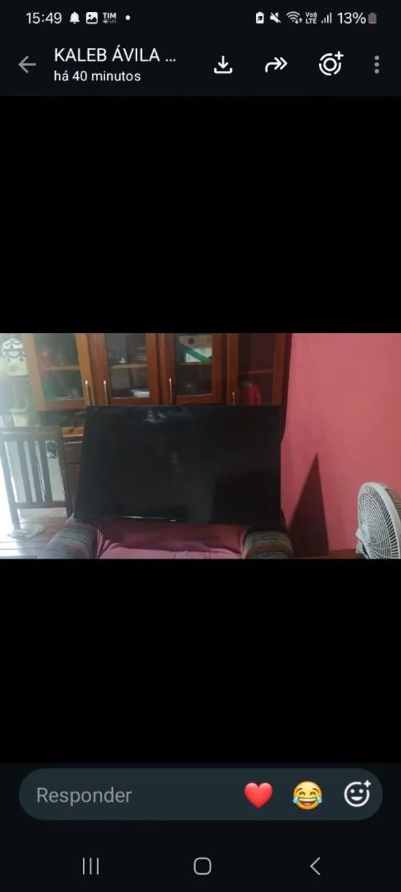 Vendo tv com defeito 