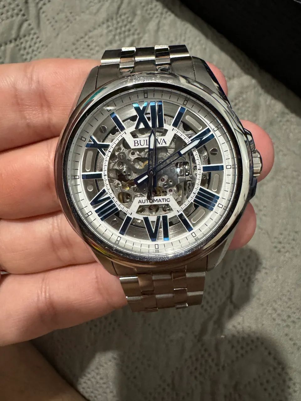 Relógio Automático Bulova Sutton Automatic Skeleton