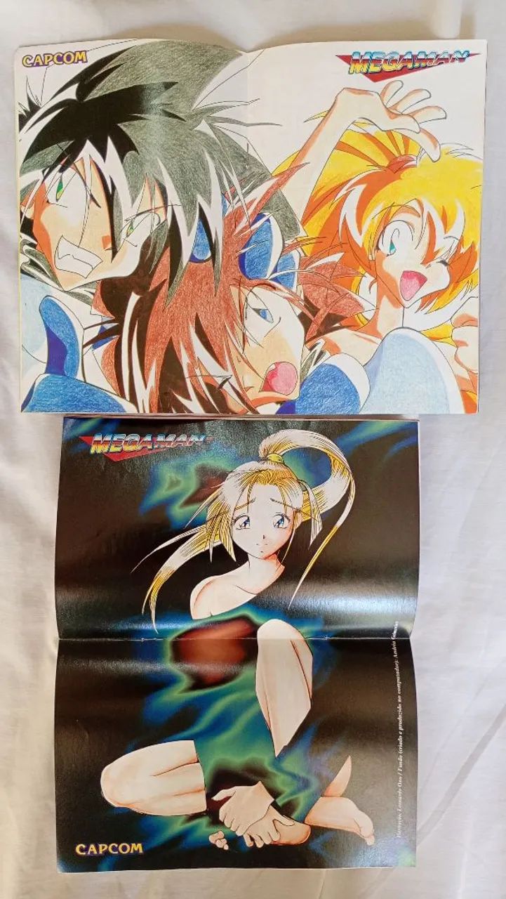 Revistinhas Mega Man com posters ano I n° 5, 7, 8 e 10 - Foto 2