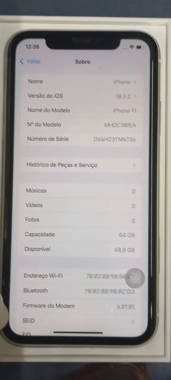 IPHONE 11 BRANCO 64GB - Foto 5
