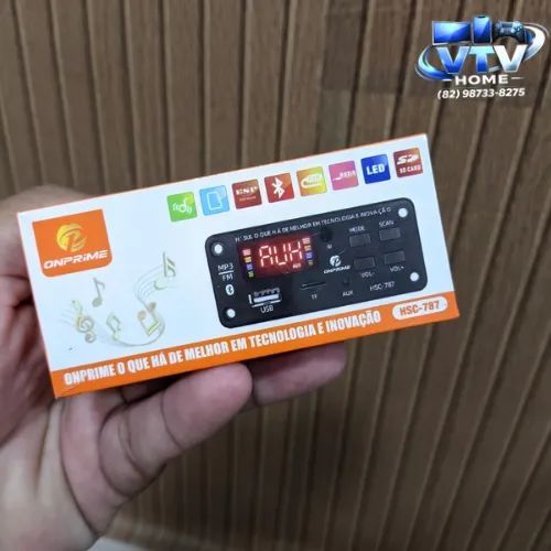 Placa Decodificadora MP3 + Entrega Grátis 