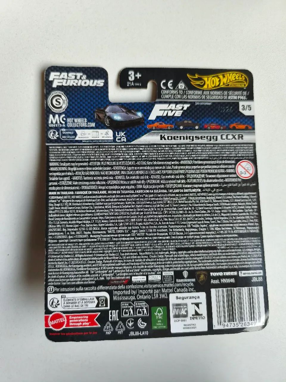 Hot Wheels Premium Fast Furious Koenigsegg  - Foto 2