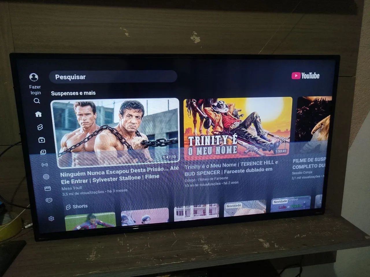 Tv smart 43" 5G defeito  - Foto 4