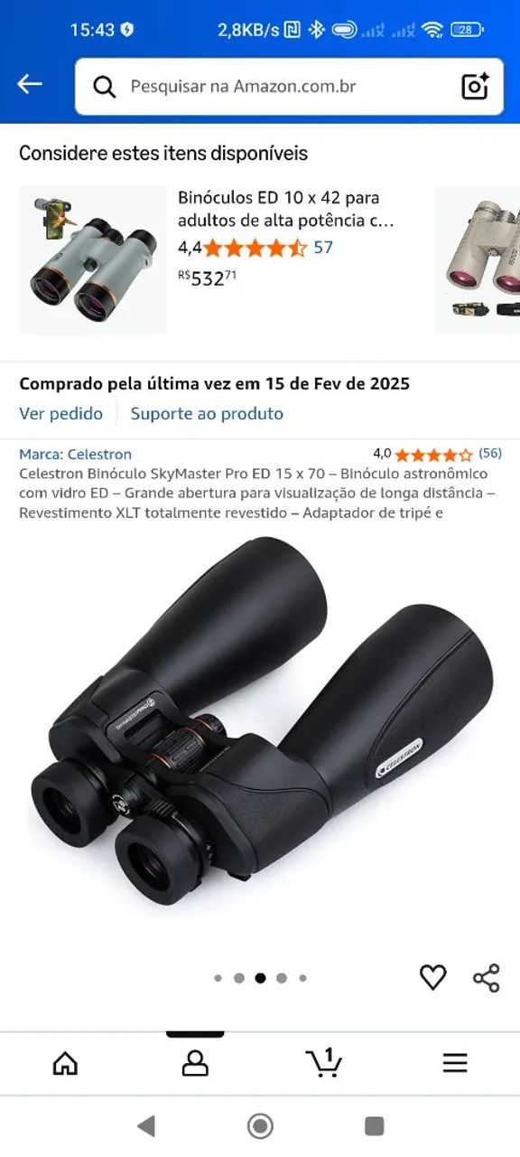 Binoculos de observacao