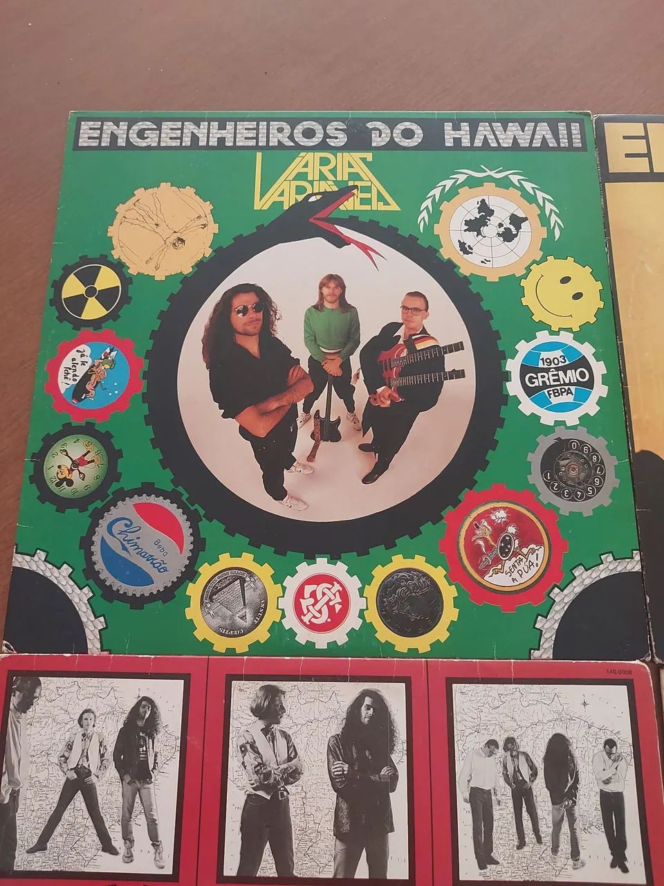 Lote LPs Engenheiros do Hawaii 4 discos  - Foto 4
