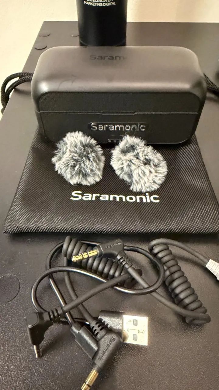 Microfone Saramonic Blink 500 B2+ (de lapela) - Foto 3