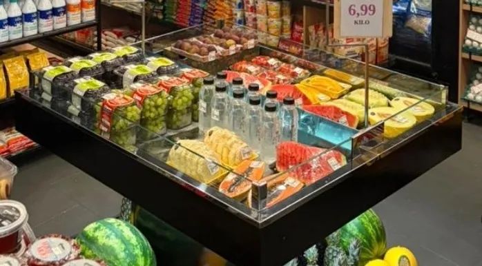 Ilha refrigerada 
