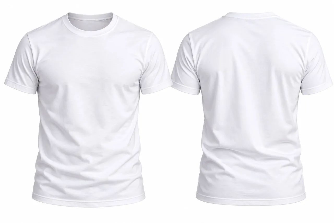 Camiseta branca lisa - Foto 4