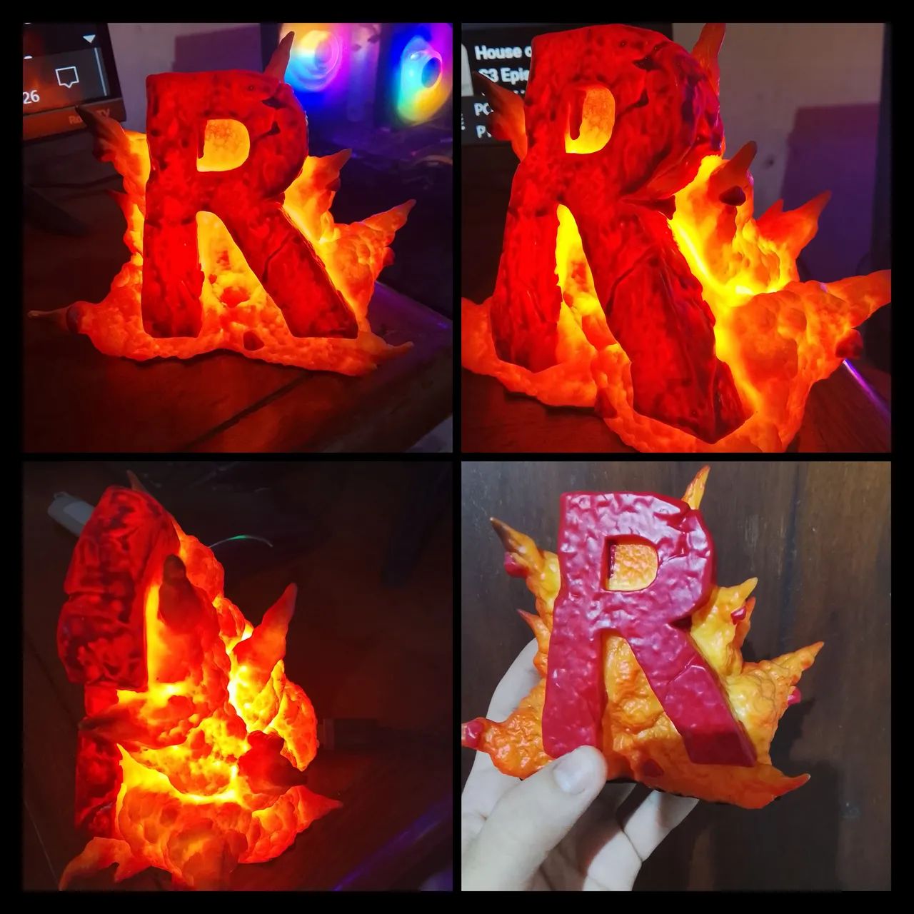 Coleção Pokémon 121 cartas lata moltres luminária rocket - Foto 3