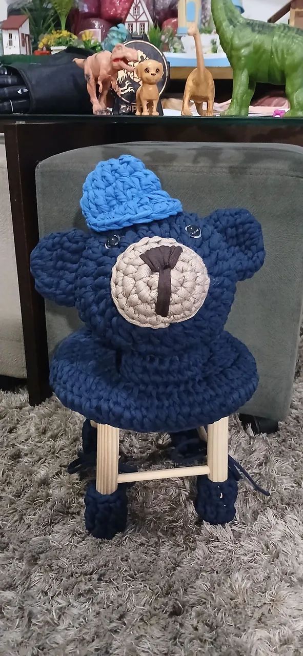 Lindo Banquinho Amigo Sr. Urso - Foto 3