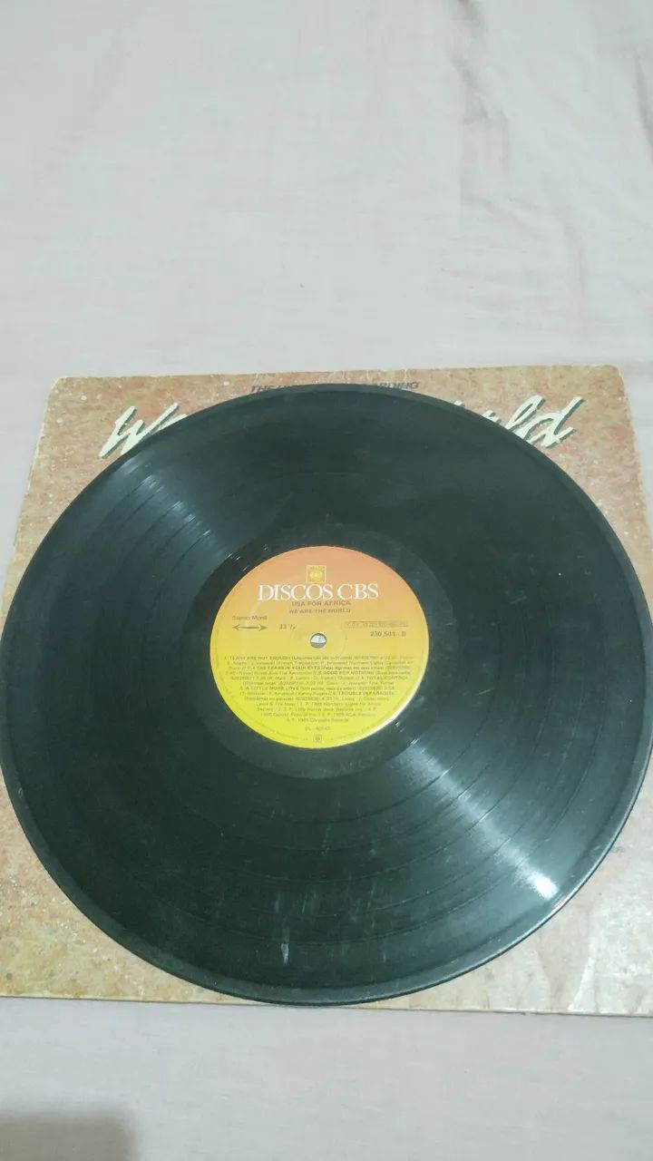 Vinil LP We Are The World  - Foto 4