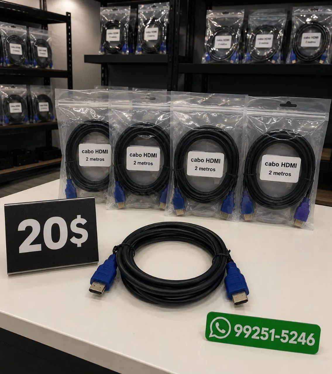 Cabo HDMI - 2 metros  - Foto 4