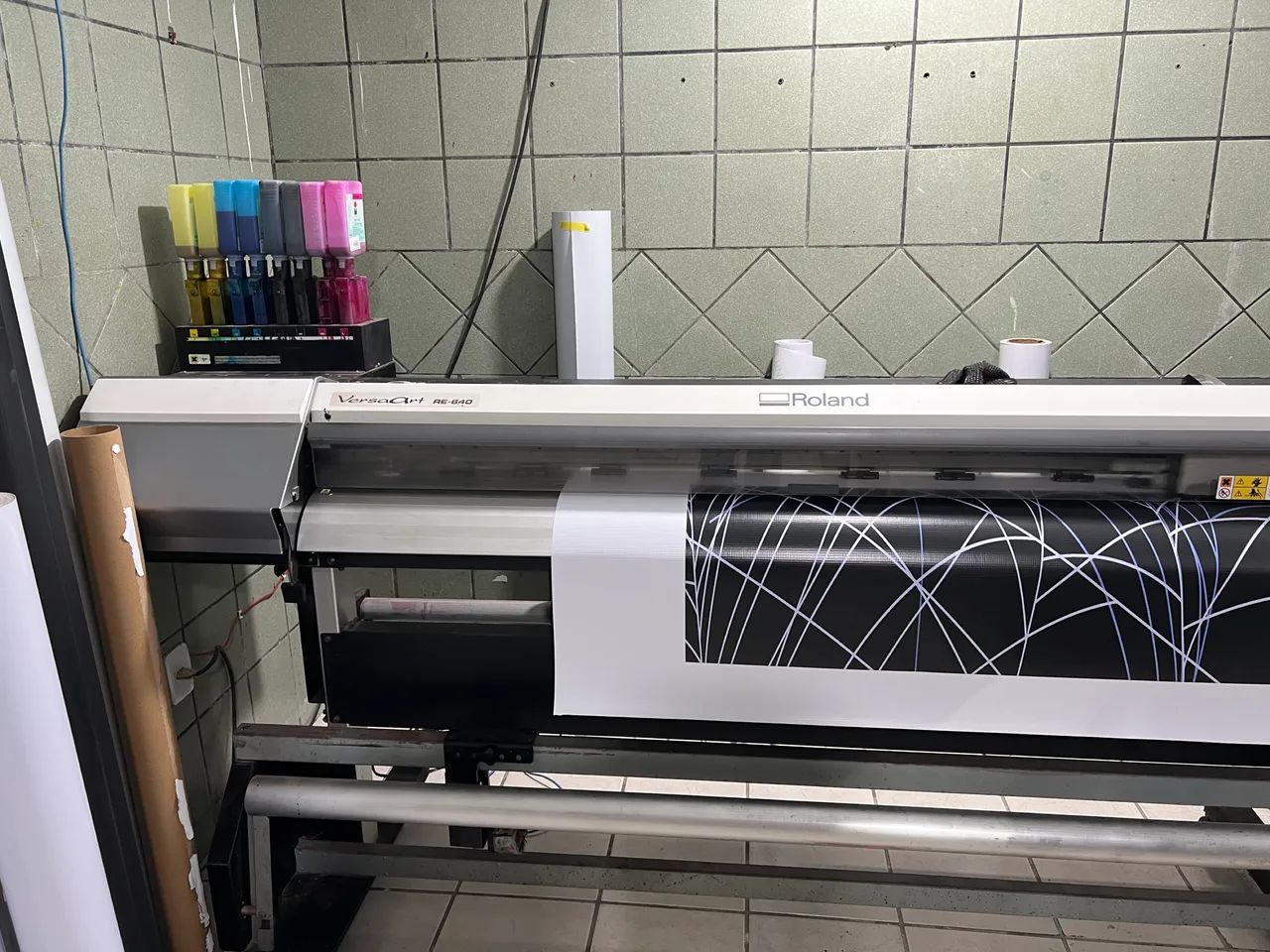 Plotter impressão Roland RE 640 Re640 Ploter  - Foto 4