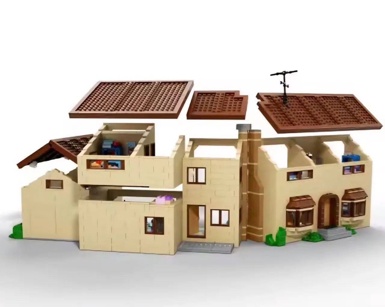 Casa dos simpsons Blocos de montar  - Foto 3