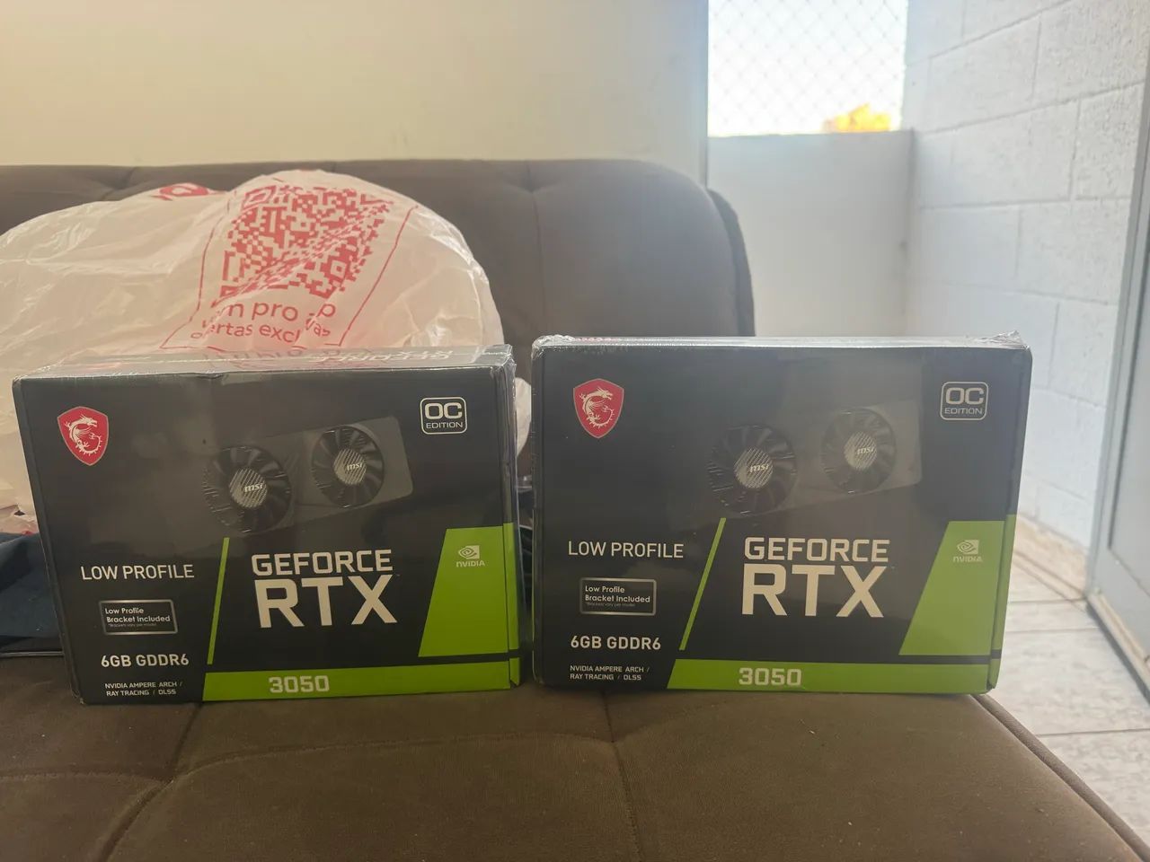 Rtx 3050 6gb nova  lacrada nota e garantia 