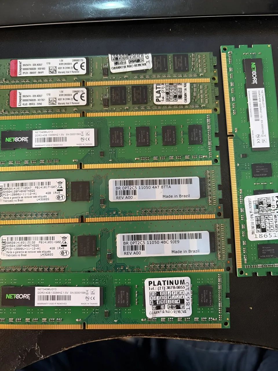 Kit 7 ddr3 4 gb
