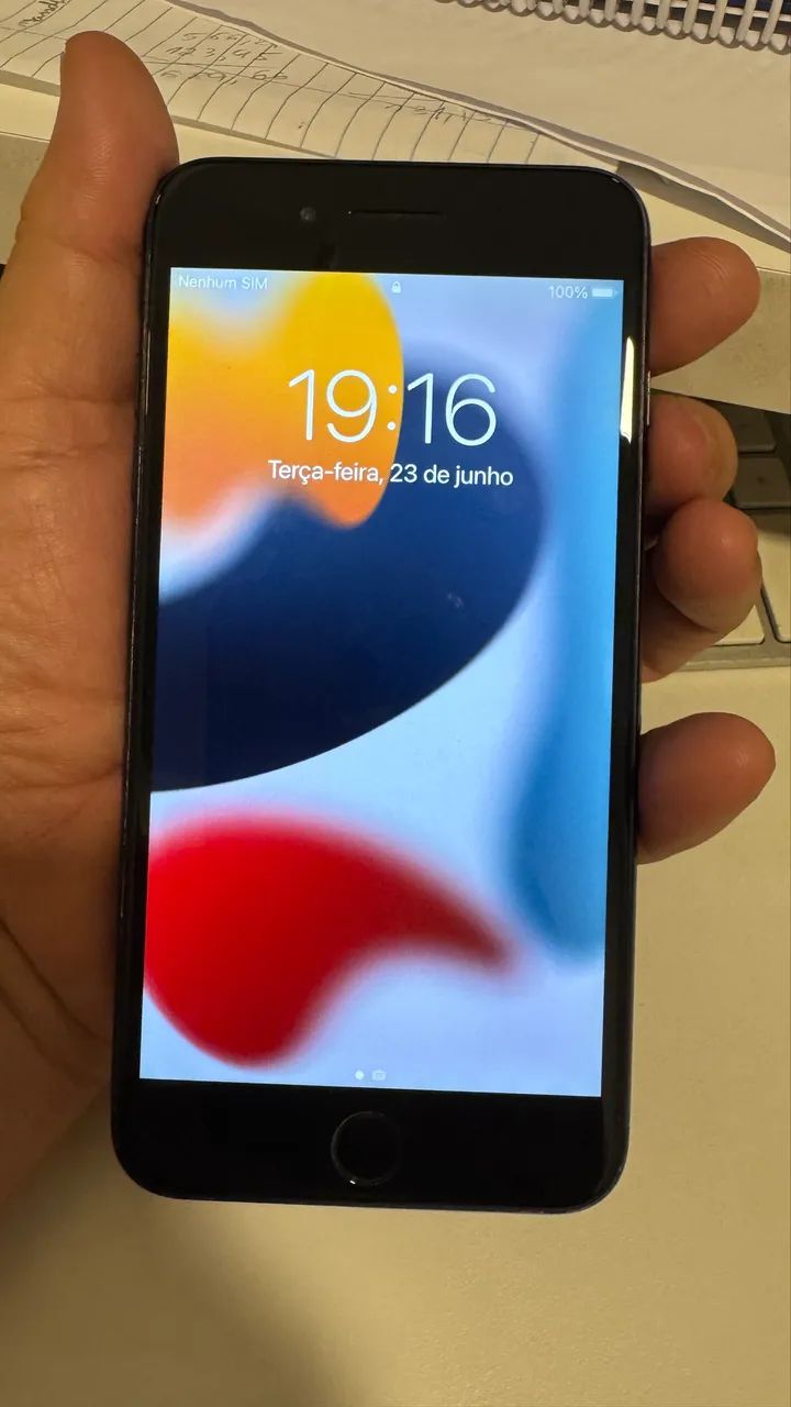 iPhone 7 Plus 256GB Preto - Excelente Estado - Foto 2