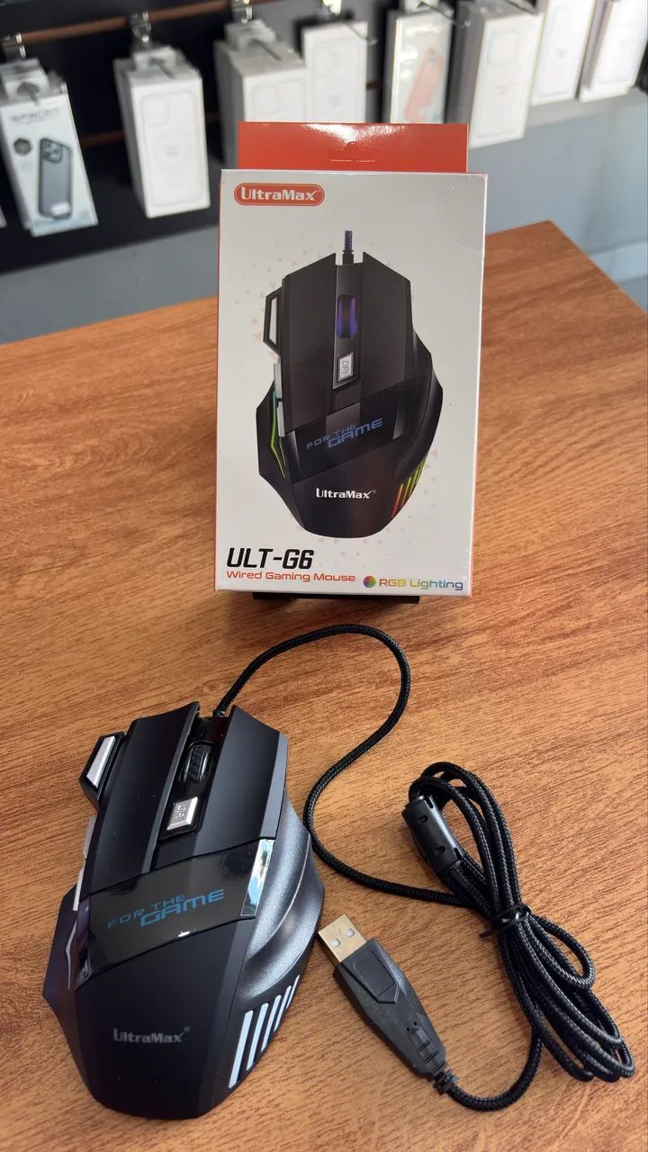 Mouse Gamer RGB Para Jogos Até 3200dpi - Foto 2