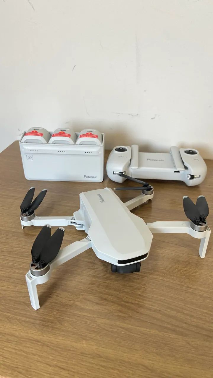 Drone potensic atom 4k combo 3 baterias  - Foto 2