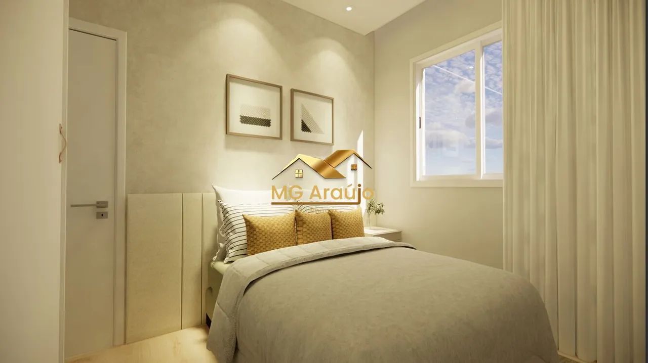 Apartamento com Varanda, 02 Quartos, Santa Branca, BH. - Foto 5
