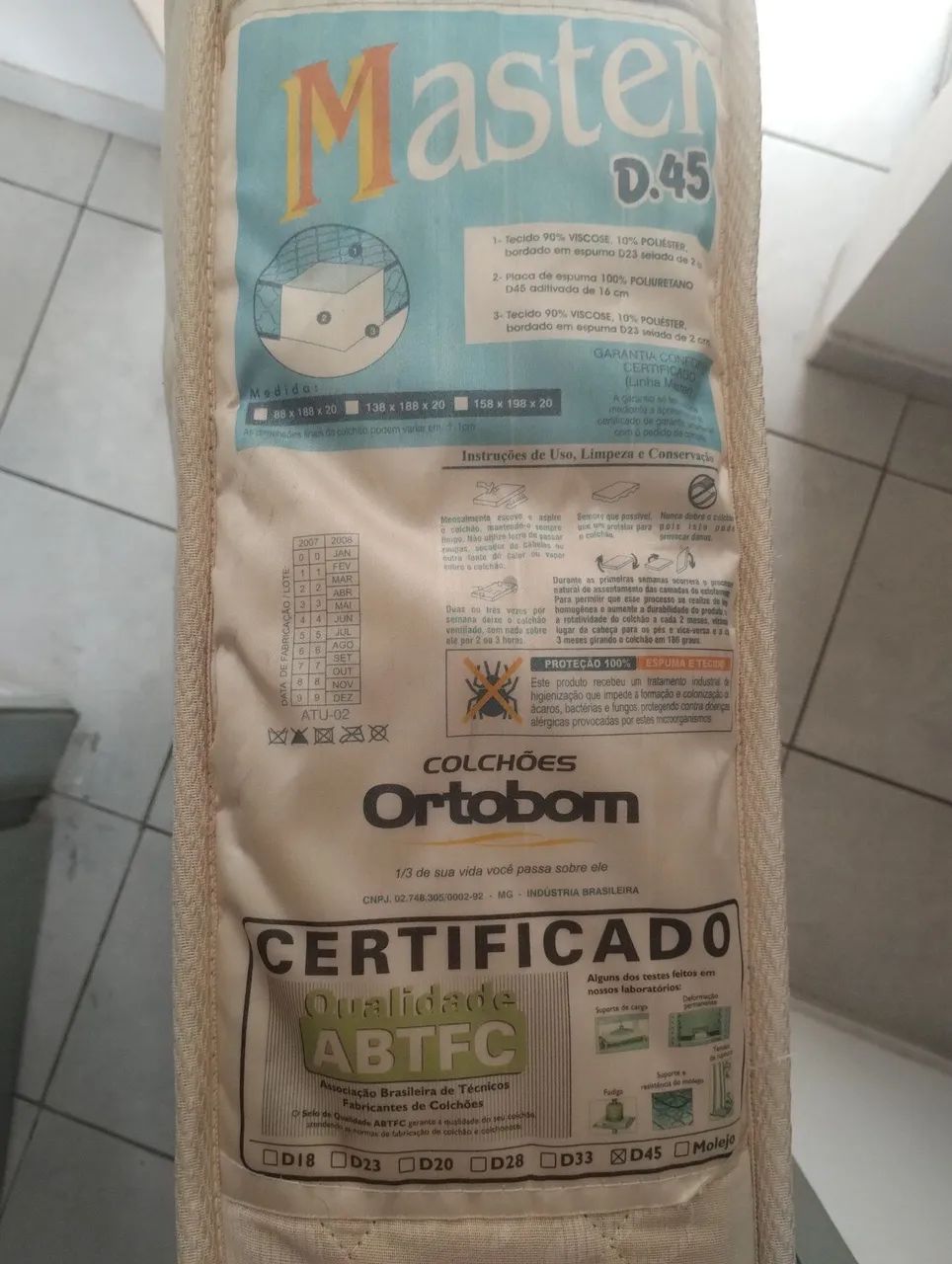 Colchão Ortobom 