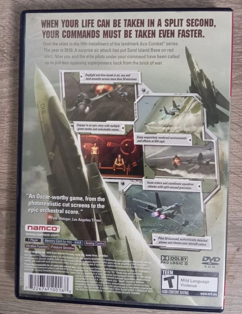 Ace combat 5 - PS2  - Foto 3